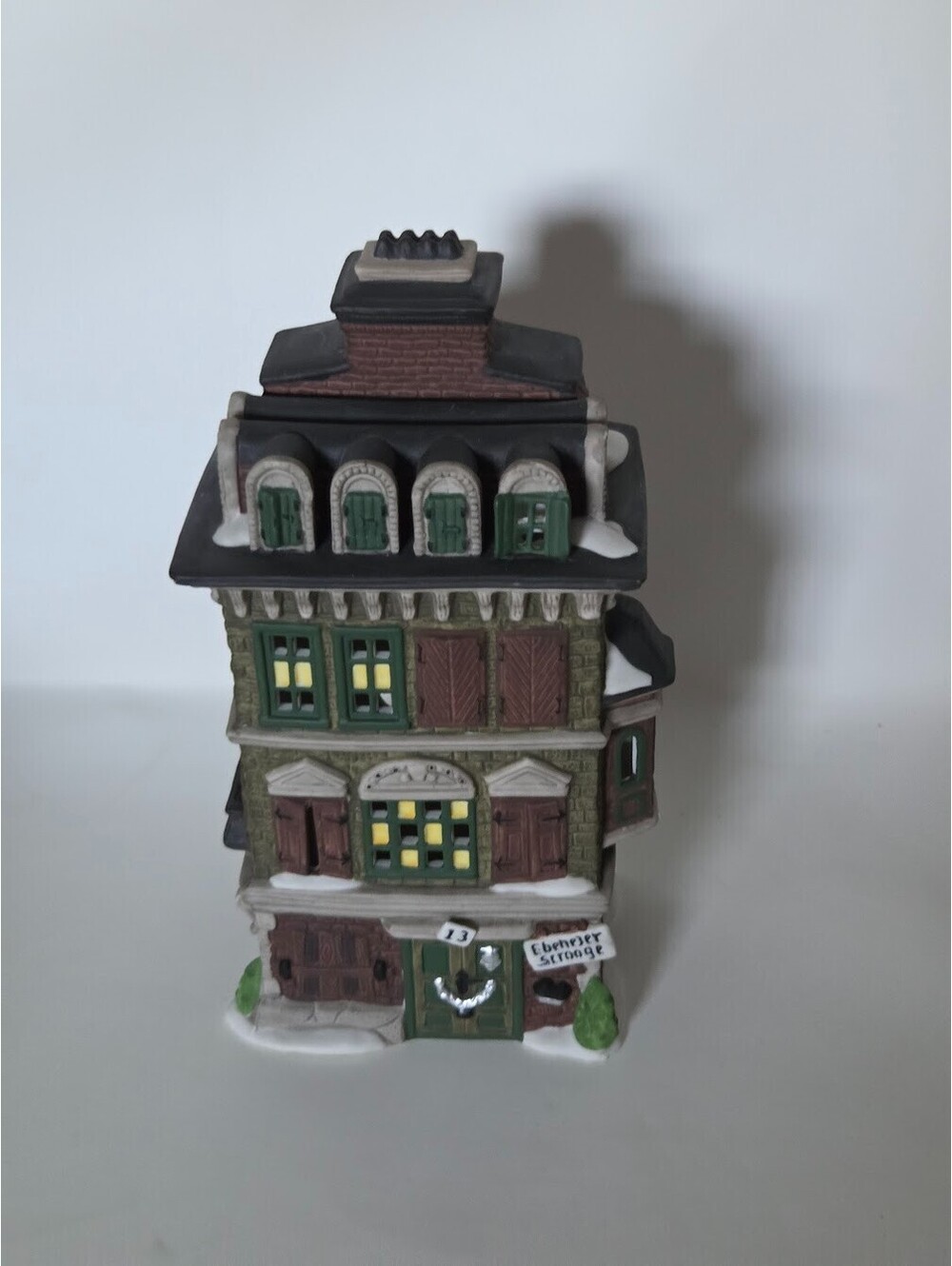 Department 56 Dickens Village Series The Flat Of Ebenezer Scrooge 1989